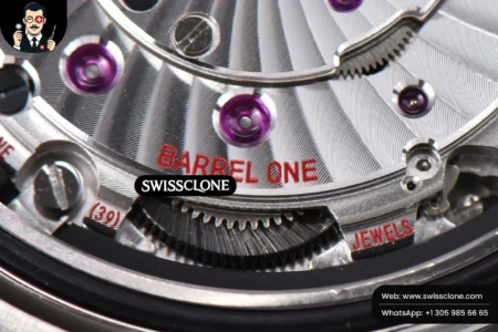 Omega Planet Ocean 600m 42mm Black Dial Orange Bezel High Resolution View