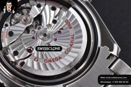 Omega Planet Ocean 600m 42mm Black Dial Orange Bezel High Resolution View