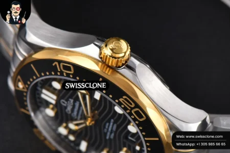 Omega Seamaster Diver YG/SS 300M 42mm Black Dial YG/SS High Resolution View