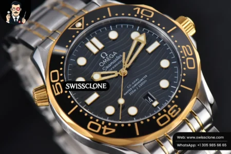 Omega Seamaster Diver YG/SS 300M 42mm Black Dial YG/SS High Resolution View