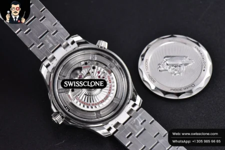 Omega Seamaster Diver 300M Nekton 42mm Black Dial Black High Resolution View