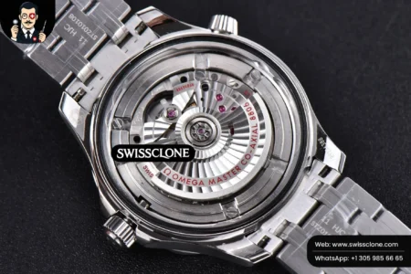 Omega Seamaster Diver 300M Nekton 42mm Black Dial Black High Resolution View