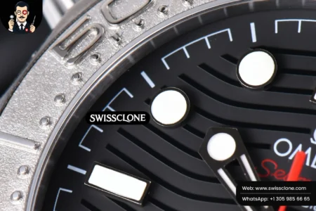 Omega Seamaster Diver 300M Nekton 42mm Black Dial Black High Resolution View