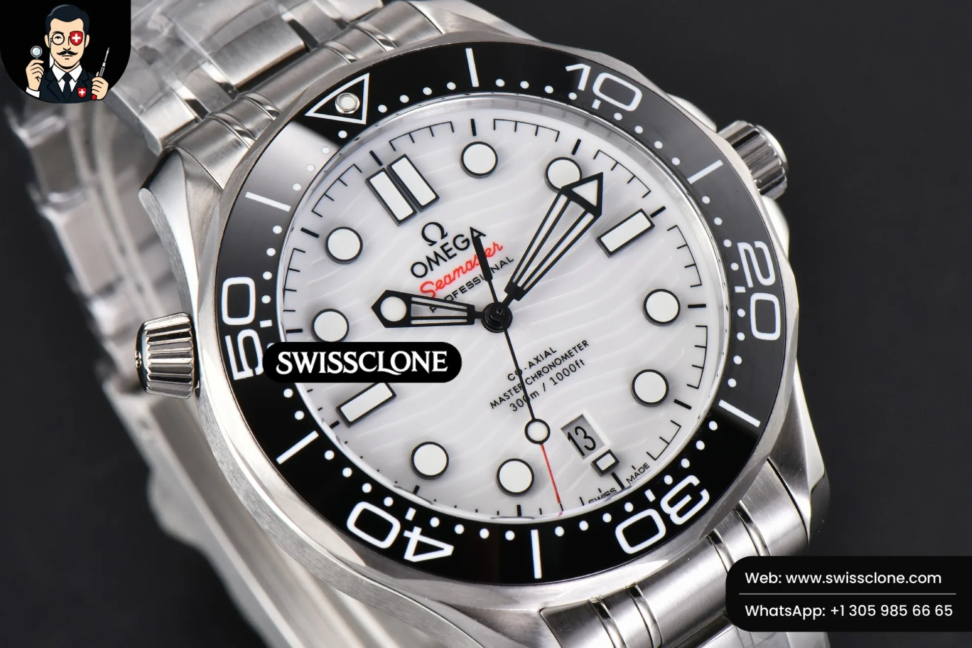 Seamaster Diver 300M A8800 Super Clone - 10
