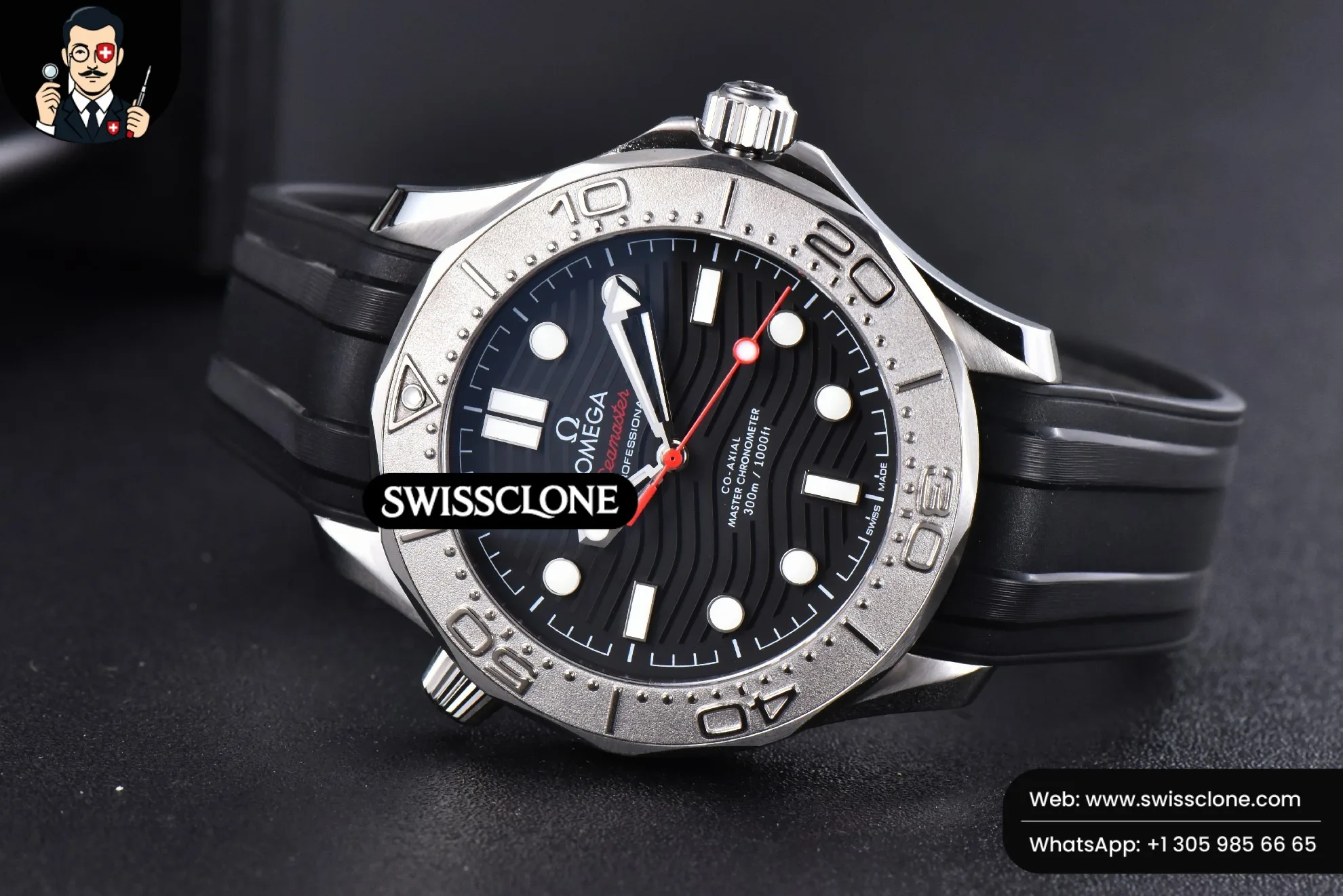 Seamaster Diver 300M A8806 Super Clone - 16
