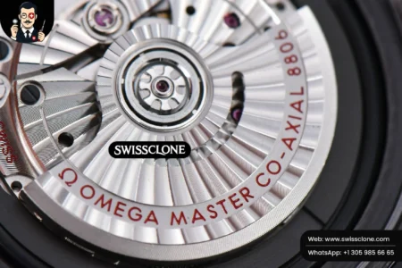 Omega Seamaster Diver Real Ceramic 300M 43.5MM Black Dial Rubber High Resolution View