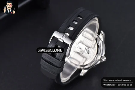 Omega Seamaster Diver 300M Nekton 42mm Black Dial Black Rubber High Resolution View
