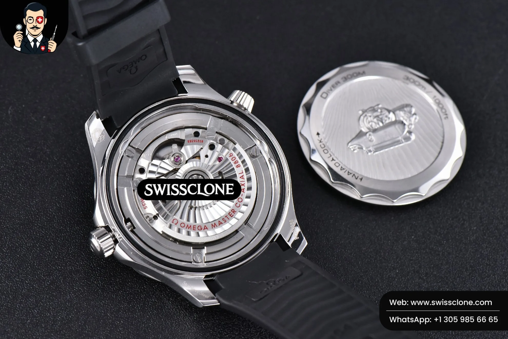 Seamaster Diver 300M A8806 Super Clone - 24
