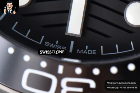 Omega Seamaster Diver Real Ceramic 300M 43.5MM Black Dial Rubber High Resolution View