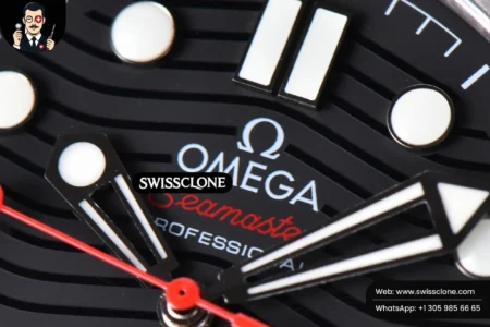 Omega Seamaster Diver 300M Nekton 42mm Black Dial Black Rubber High Resolution View