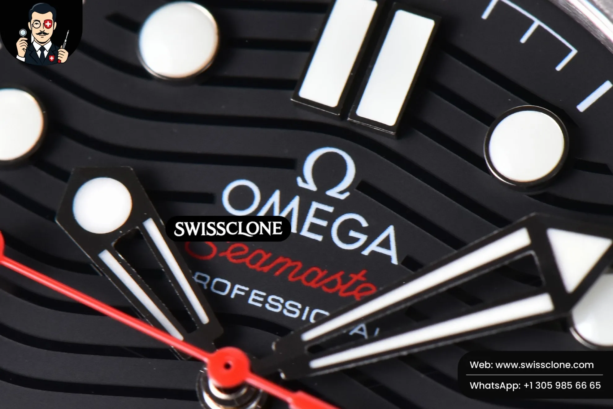 Seamaster Diver 300M A8806 Super Clone - 9