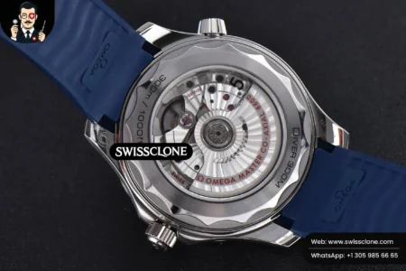 Omega Seamaster Diver 300M 42mm Gray Dial Rubber High Resolution View