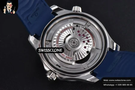 Omega Seamaster Diver 300M 42mm Gray Dial Rubber High Resolution View