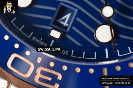 Omega Seamaster Diver RG/SS 300M 42mm Blue Dial RG/SS High Resolution View