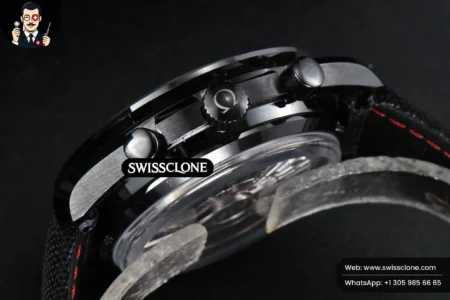 Omega Speedmaster ‘Dark Side Of The Moon’ Real Ceramic OMF 44mm Black Dial Nylon High Resolution View