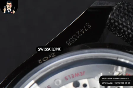 Omega Speedmaster ‘Dark Side Of The Moon’ Real Ceramic OMF 44mm Black Dial Nylon High Resolution View