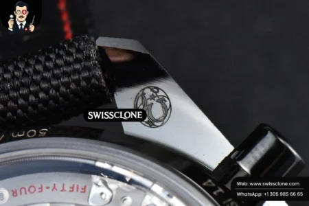 Omega Speedmaster ‘Dark Side Of The Moon’ Real Ceramic OMF 44mm Black Dial Nylon High Resolution View