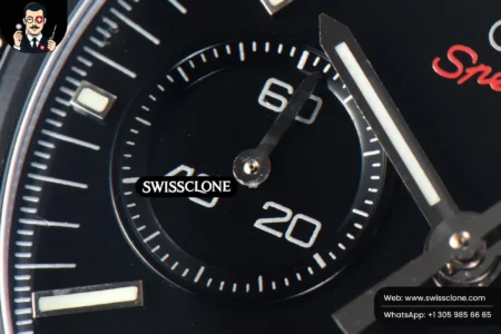 Omega Speedmaster ‘Dark Side Of The Moon’ Real Ceramic OMF 44mm Black Dial Nylon High Resolution View