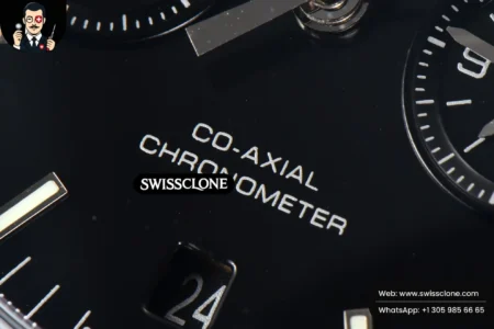 Omega Speedmaster ‘Dark Side Of The Moon’ Real Ceramic OMF 44mm Black Dial Nylon High Resolution View