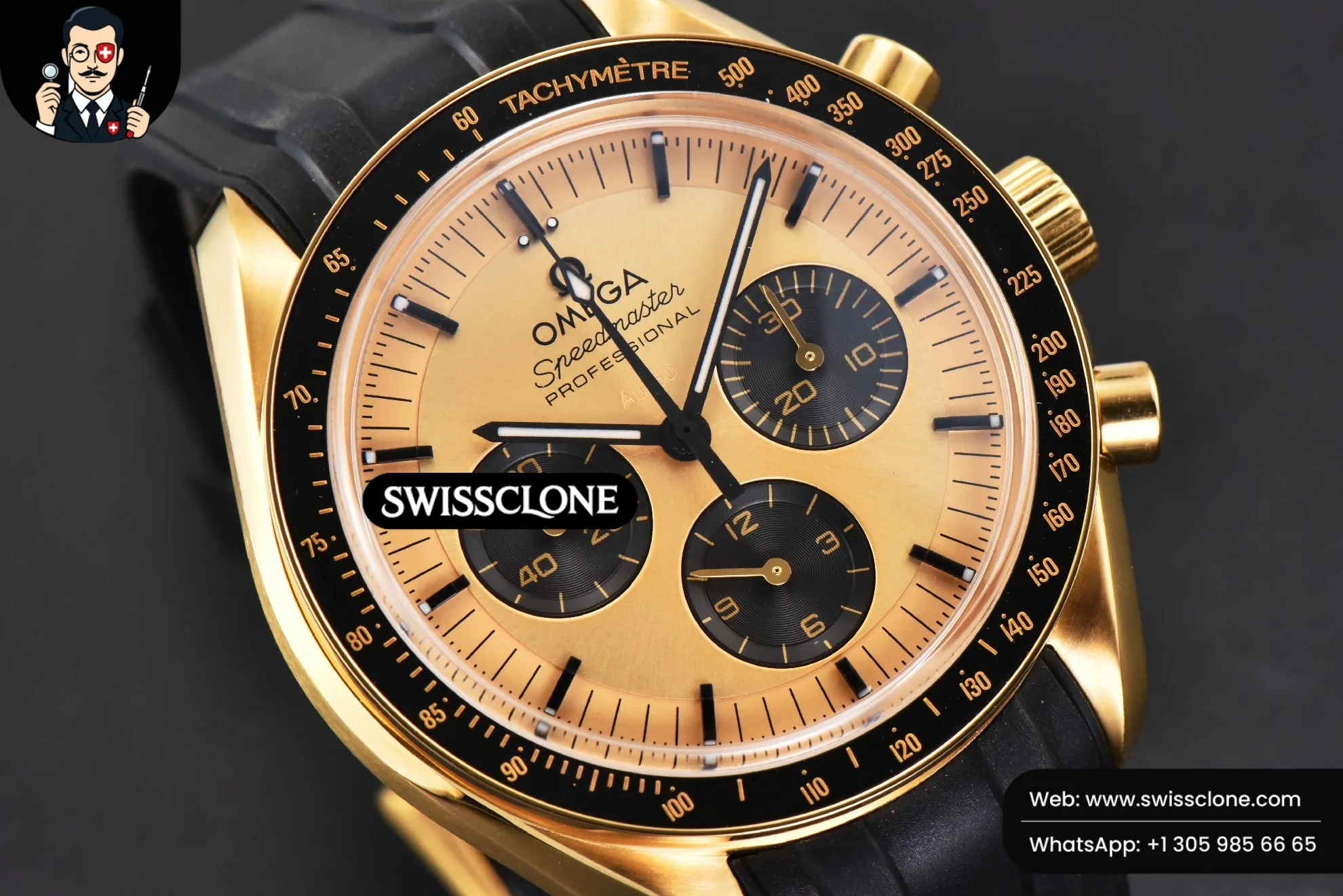 Speedmaster Moonwatch V6SF Super Clone - 11