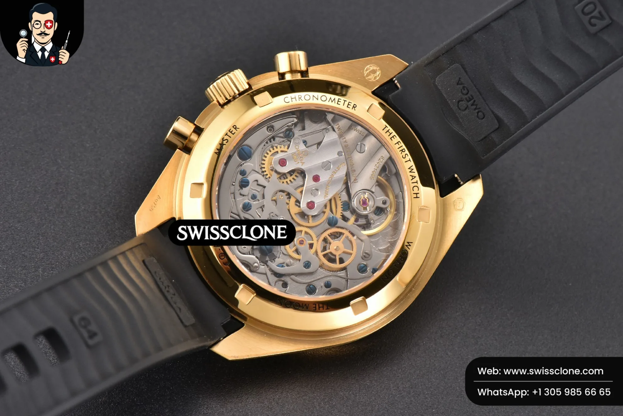Speedmaster Moonwatch V6SF Super Clone - 15