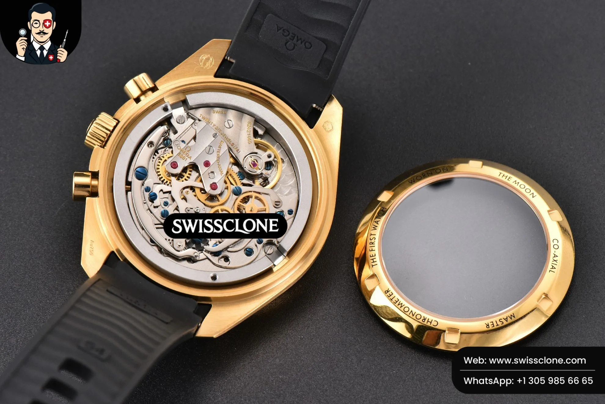 Speedmaster Moonwatch V6SF Super Clone - 17
