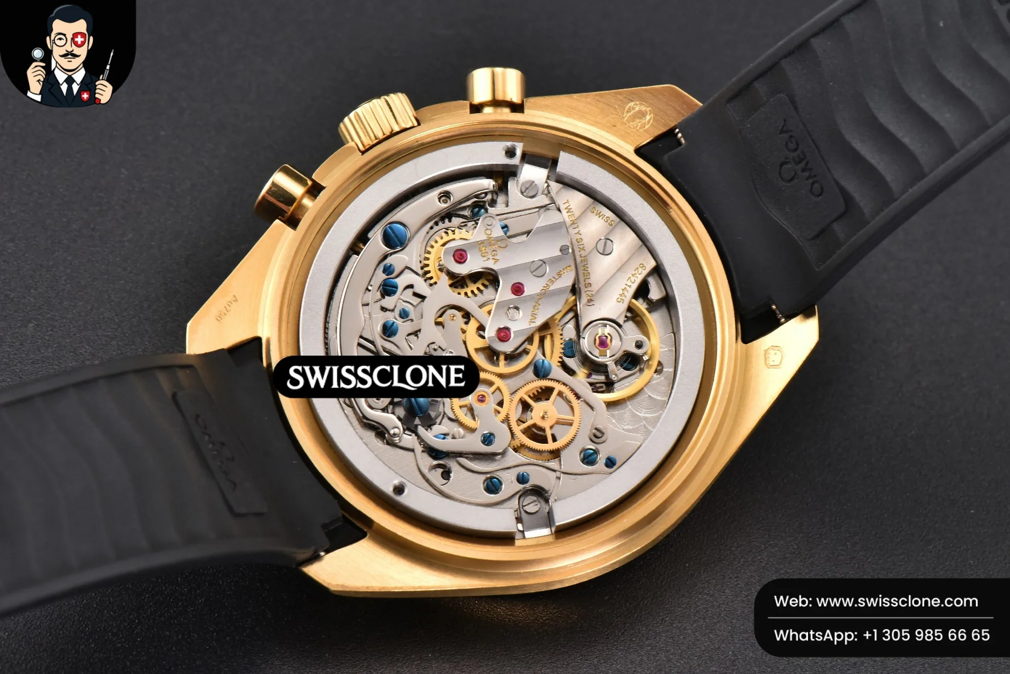Speedmaster Moonwatch V6SF Super Clone - 18