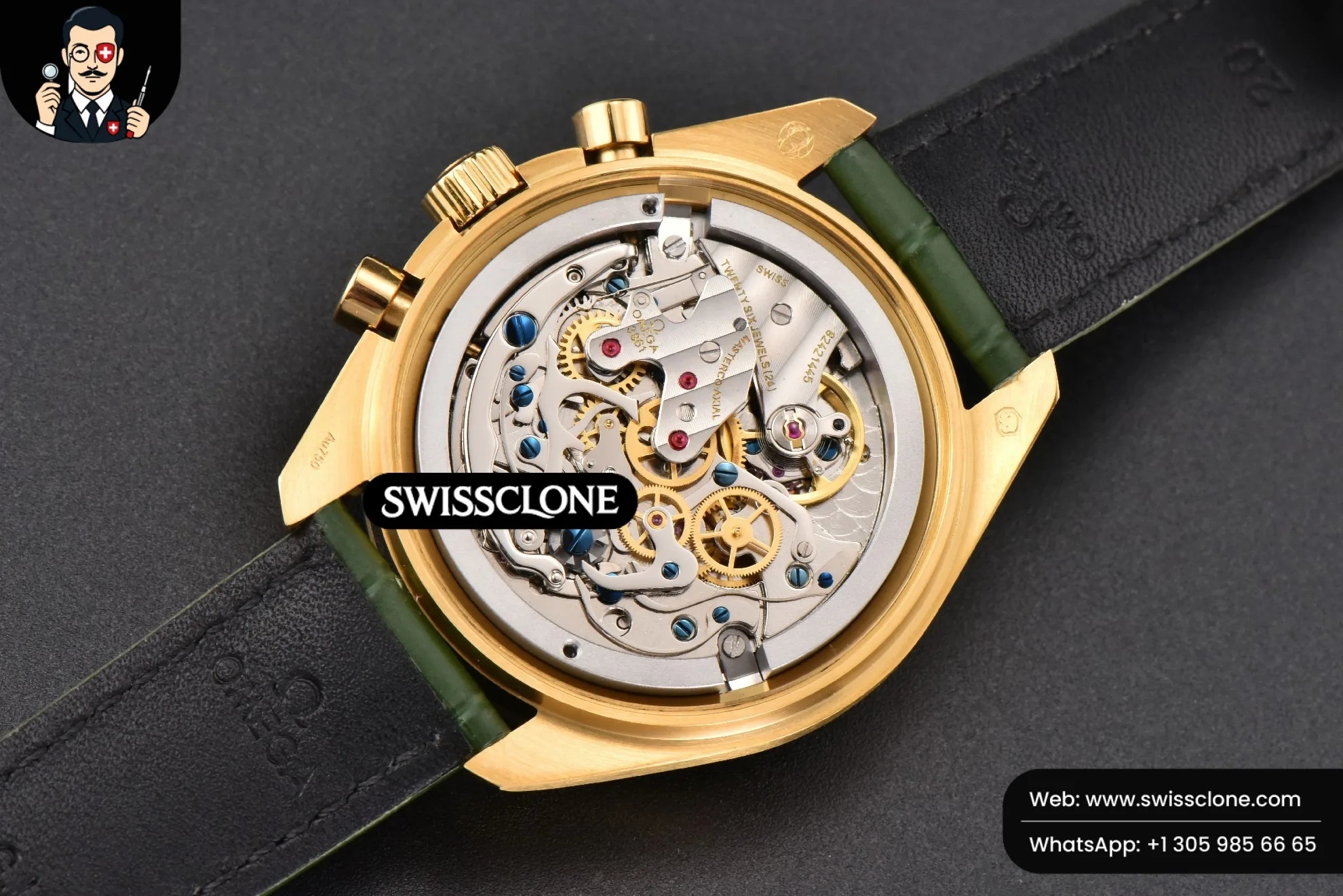 Speedmaster Moonwatch V6SF Super Clone - 18