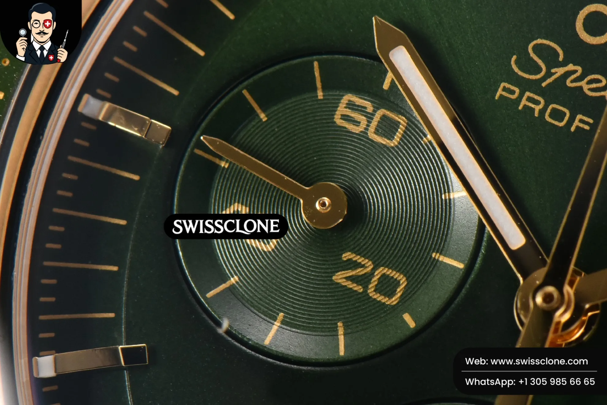 Speedmaster Moonwatch V6SF Super Clone - 5