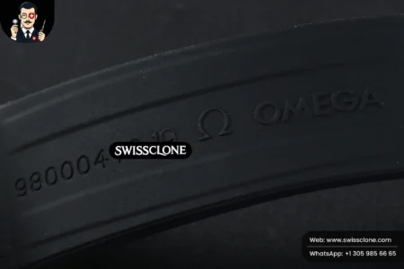Omega Speedmaster Racing 40mm HRF Black Dial Black Rubber High Resolution View