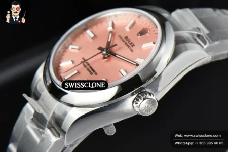 Rolex Oyster Perpetual 277200 31mm Pink Dial High Resolution View