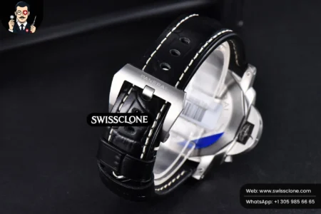 Panerai PAM1312 44mm Black Dial on Black Leather P.9010 High Resolution View