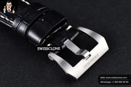 Panerai PAM1312 44mm Black Dial on Black Leather P.9010 High Resolution View