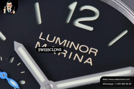 Panerai PAM1312 44mm Black Dial on Black Leather P.9010 High Resolution View
