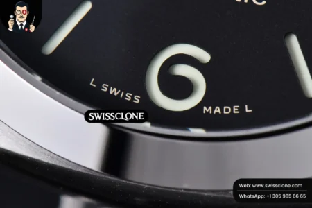 Panerai PAM1312 44mm Black Dial on Black Leather P.9010 High Resolution View