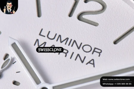 Panerai PAM1314 44mm White Dial on Gray Asso P.9010 High Resolution View