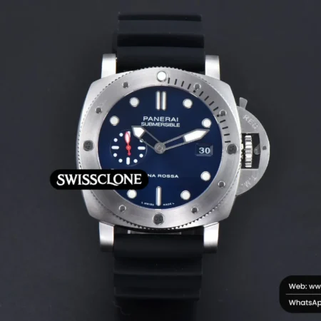 Panerai PAM1391 44mm Submersible Quaranta TTF Blue Dial Rubber P9010 High Resolution View