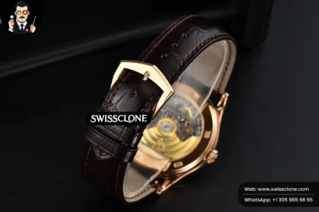 Patek Philippe Calatrava 5296R 38mm Beige Dial Brown Leather 9015 High Resolution View
