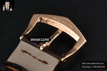 Patek Philippe Calatrava 5296R 38mm Beige Dial Brown Leather 9015 High Resolution View