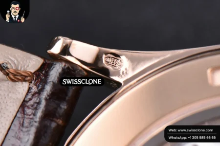 Patek Philippe Calatrava 5296R 38mm Ivory Dial Brown Leather 324CS High Resolution View