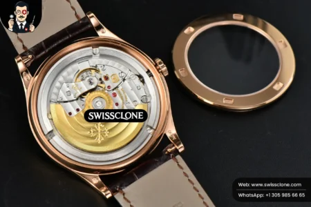 Patek Philippe Calatrava 5296R 38mm Beige Dial Brown Leather 9015 High Resolution View