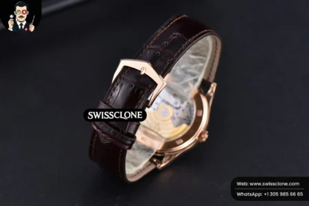 Patek Philippe Calatrava 5296R 38mm Ivory Dial Brown Leather 324CS High Resolution View