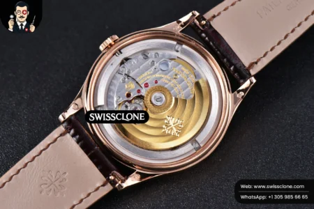 Patek Philippe Calatrava 5296R 38mm Ivory Dial Brown Leather 324CS High Resolution View