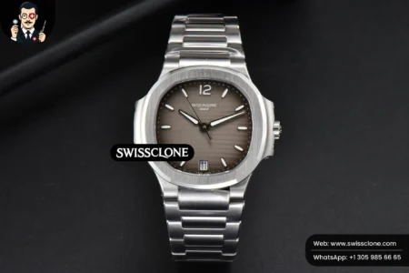 Patek Philippe Nautilus 7118 Ladies 35mm Gray Dial (3KF) High Resolution View