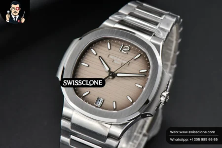 Patek Philippe Nautilus 7118 Ladies 35mm Gray Dial (3KF) High Resolution View