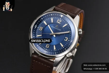 Rolex Polaris Geographic 40mm LTF Blue Dial Black Leather 9015 High Resolution View