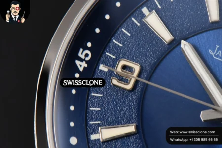 Rolex Polaris Geographic 40mm LTF Blue Dial Black Leather 9015 High Resolution View