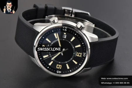 Rolex Polaris Geographic 42mm JQKF Black Dial Black Rubber High Resolution View