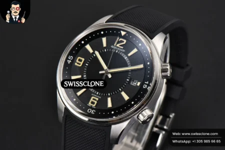 Rolex Polaris Geographic 42mm JQKF Black Dial Black Rubber High Resolution View