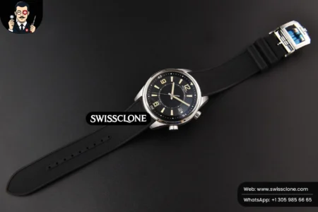 Rolex Polaris Geographic 42mm JQKF Black Dial Black Rubber High Resolution View